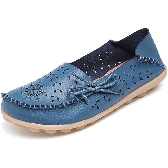 Blue Slip On Shoe 10 - Picture 2 of 13